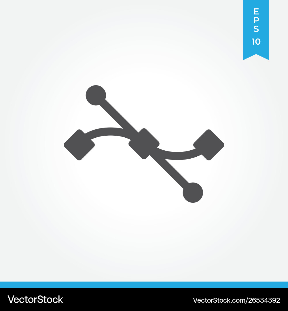 S curve icon simple sign for web site and mobile S curve icon simple sign for web site and mobile vector image