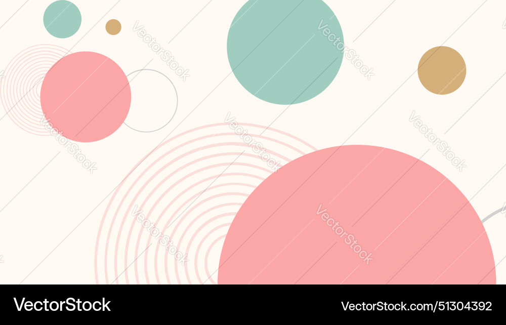 Seamless pattern aesthetic background with shapes Vector Image
