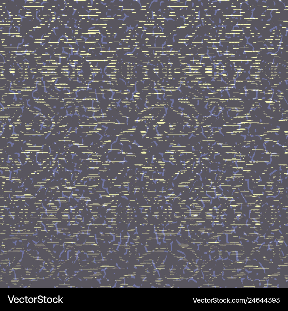 Abstract seamless pattern of warped Vector Image