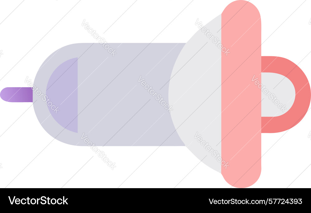 Minimalist volume down icon in gradient style vector image