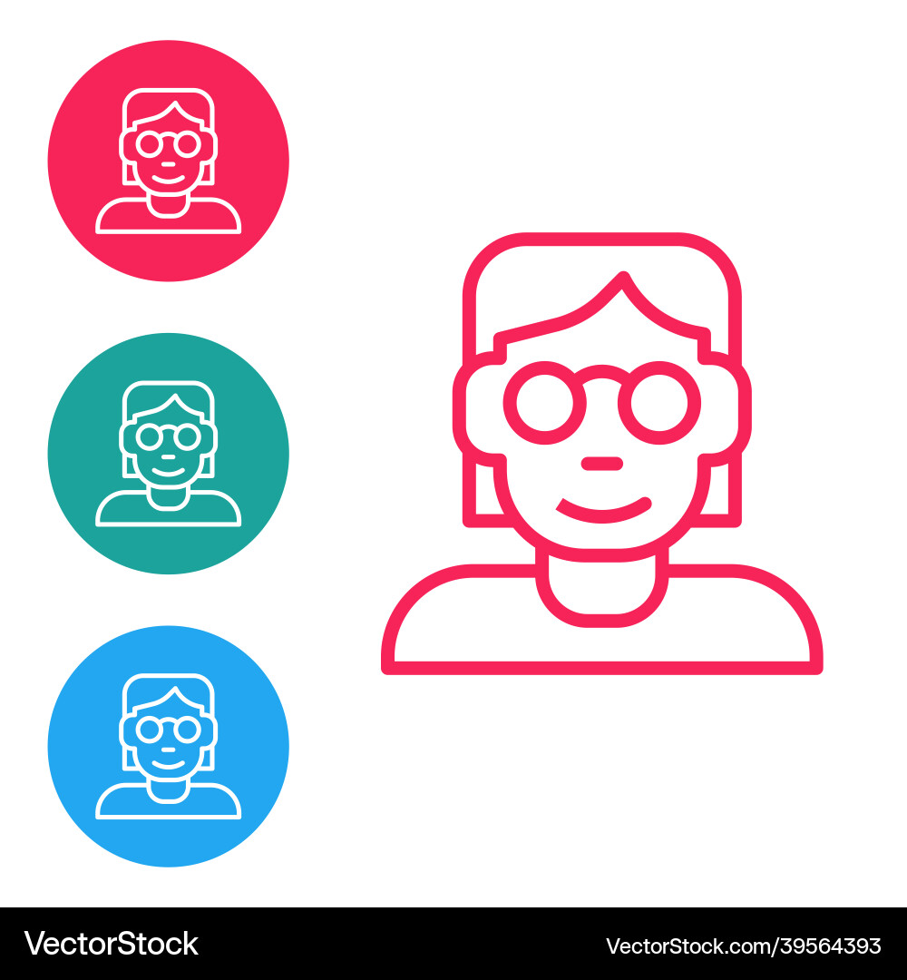 Red Line Hacker oder Coder Icon isoliert auf weiß Red Line Hacker oder Coder Icon isoliert auf weiß vektorbild