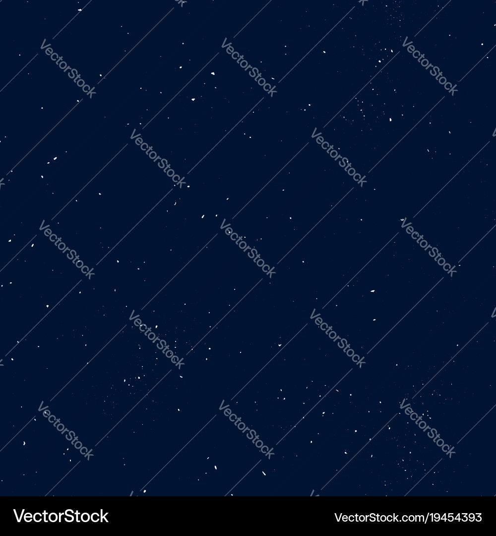 Starry seamless pattern splashed hand draw vector image