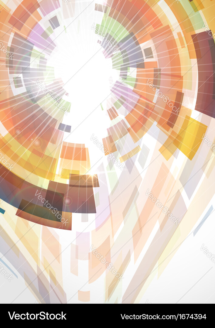 Abstract colorful background vector image