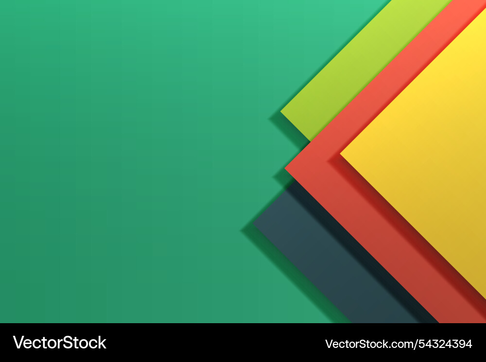 Modern abstract design with color layers Modern abstract design with color layers vector image