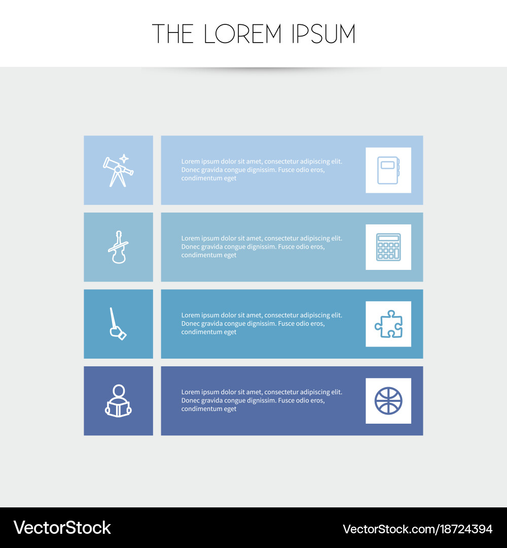 Set of 8 editable teach outline icons includes vector image