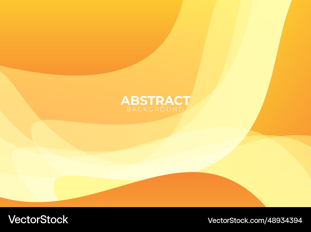 Yellow background with dynamic abstract shapes Yellow background with dynamic abstract shapes vector image