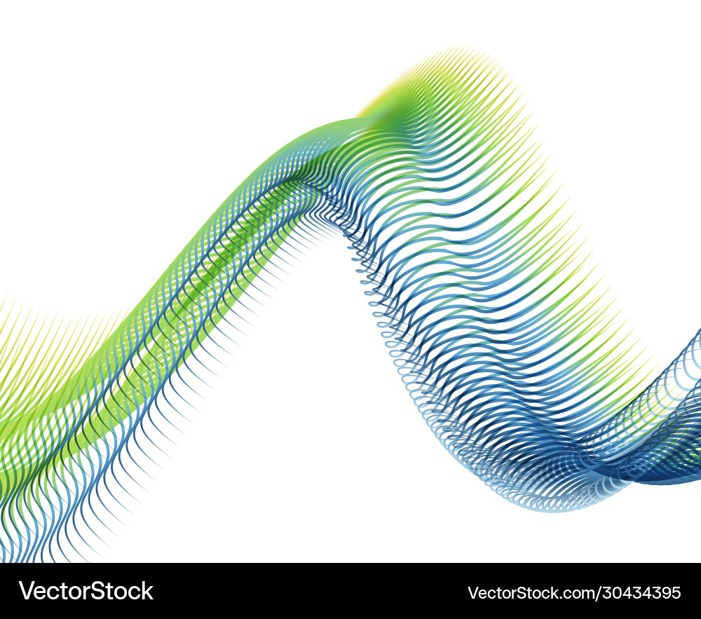 Abstract background blend wave line design Abstract background blend wave line design vector image