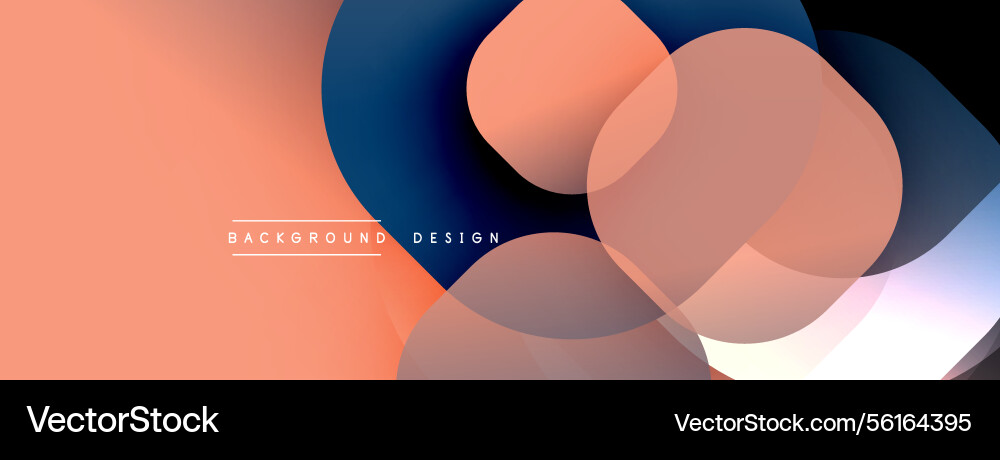 Abstract design overlapping circles create Abstract design overlapping circles create vector image