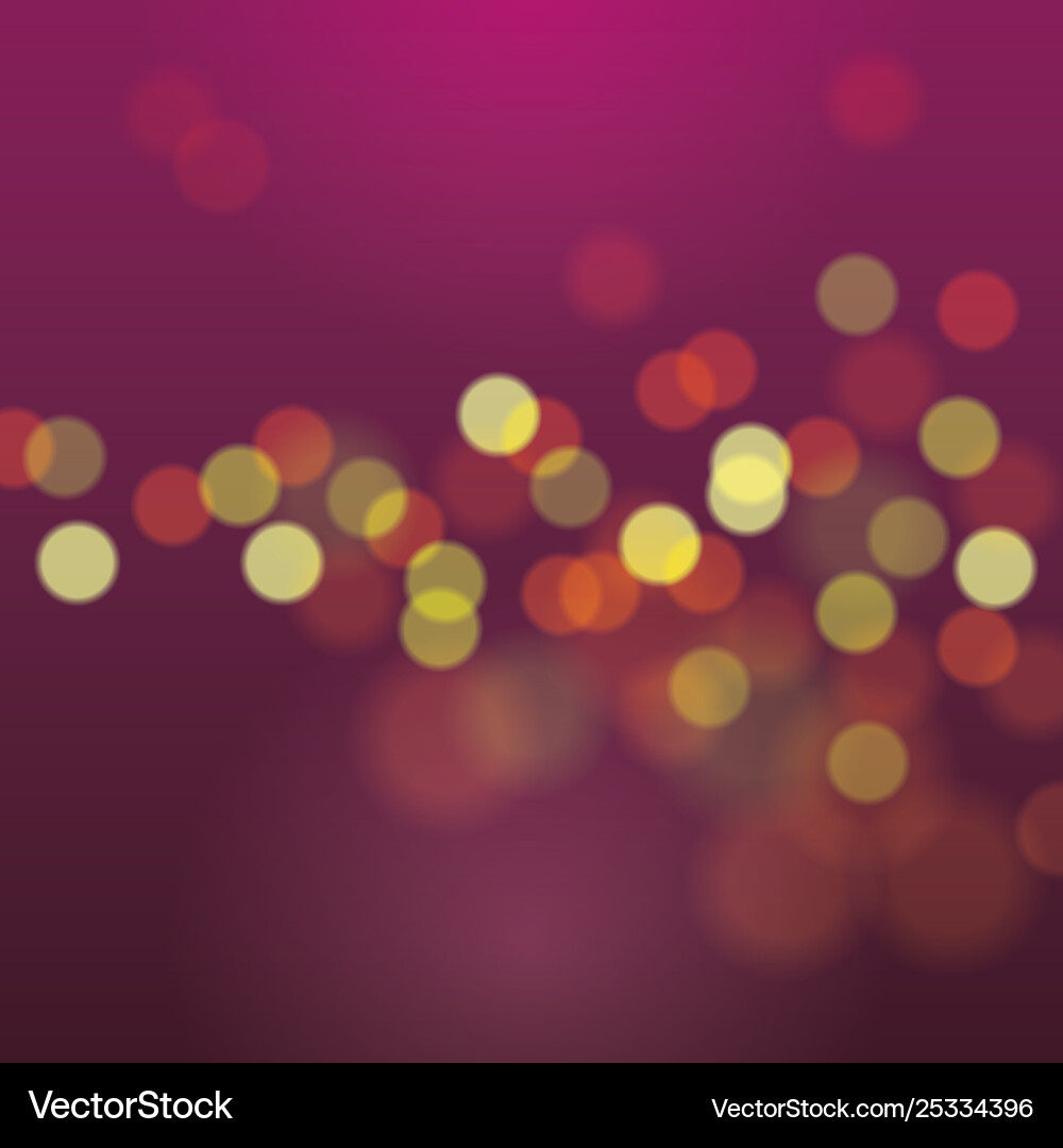 Abstract background with bokeh defocused lights Abstract background with bokeh defocused lights vector image