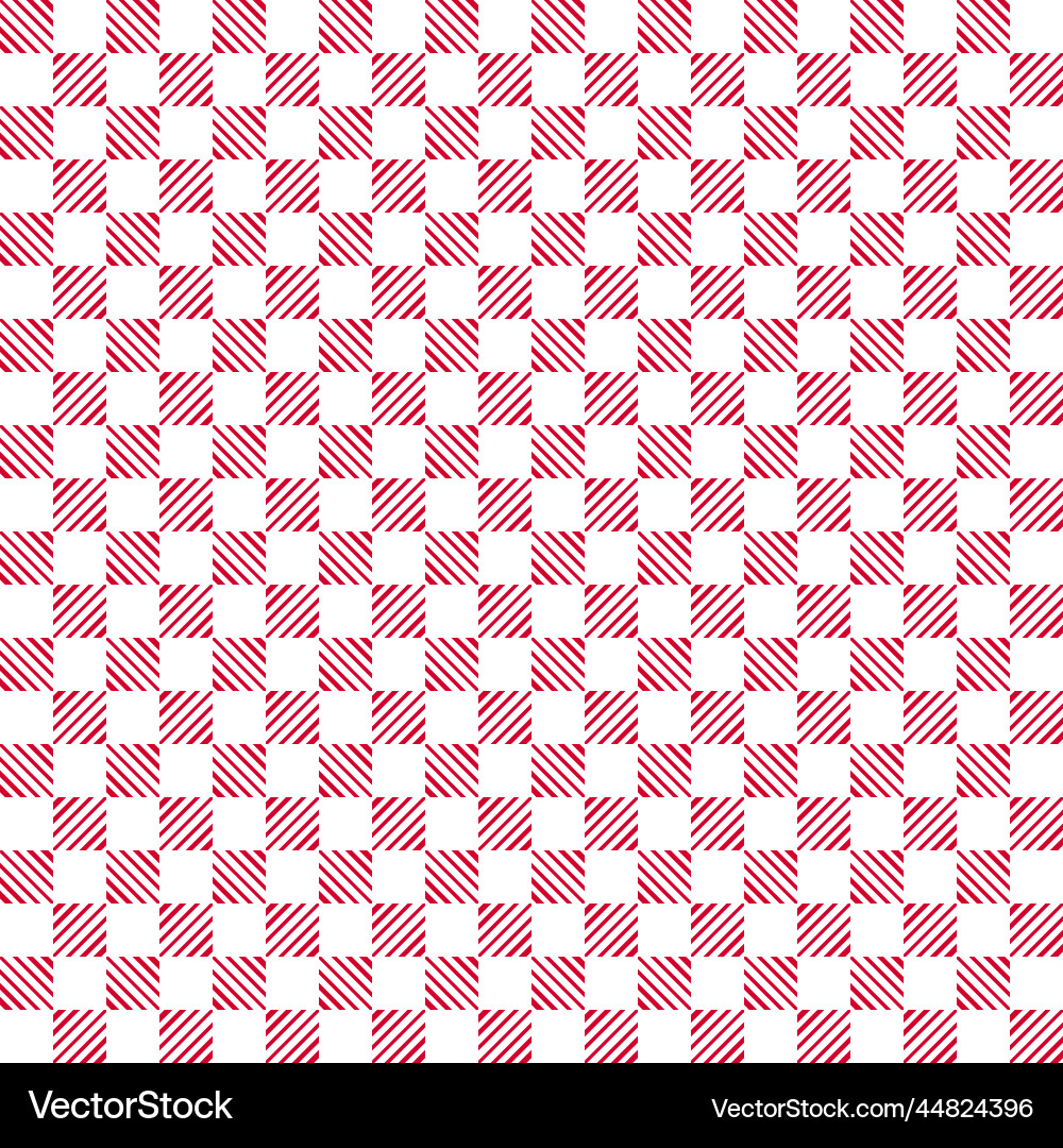Cozy blanket checkerboard ornament hatching Vector Image