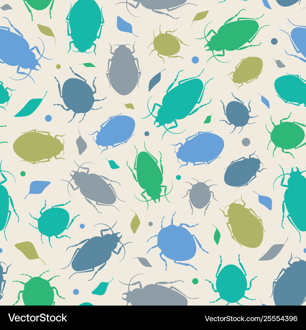 Seamless repeat pattern background green Seamless repeat pattern background green vector image