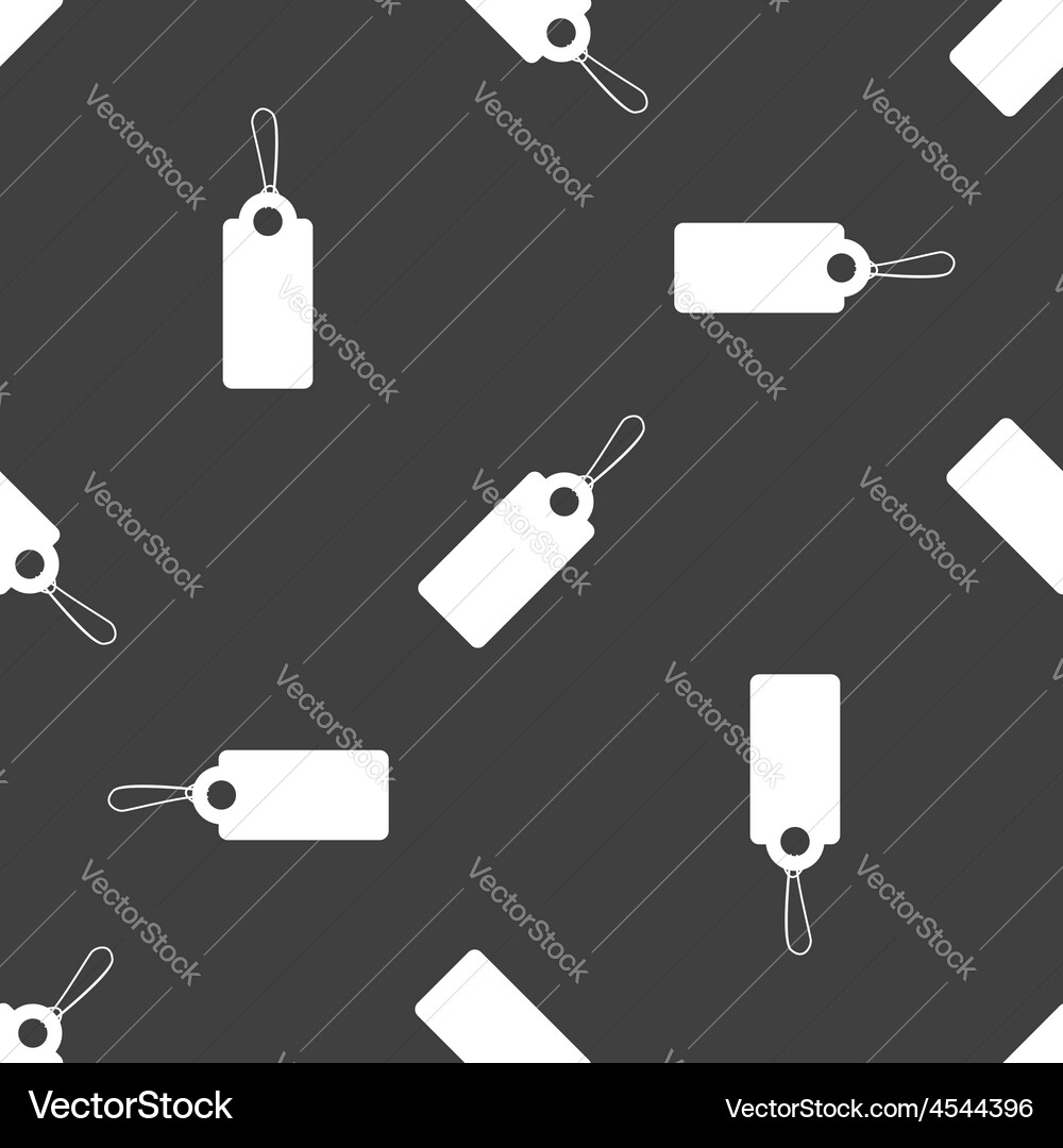 String tag pattern Vector Image