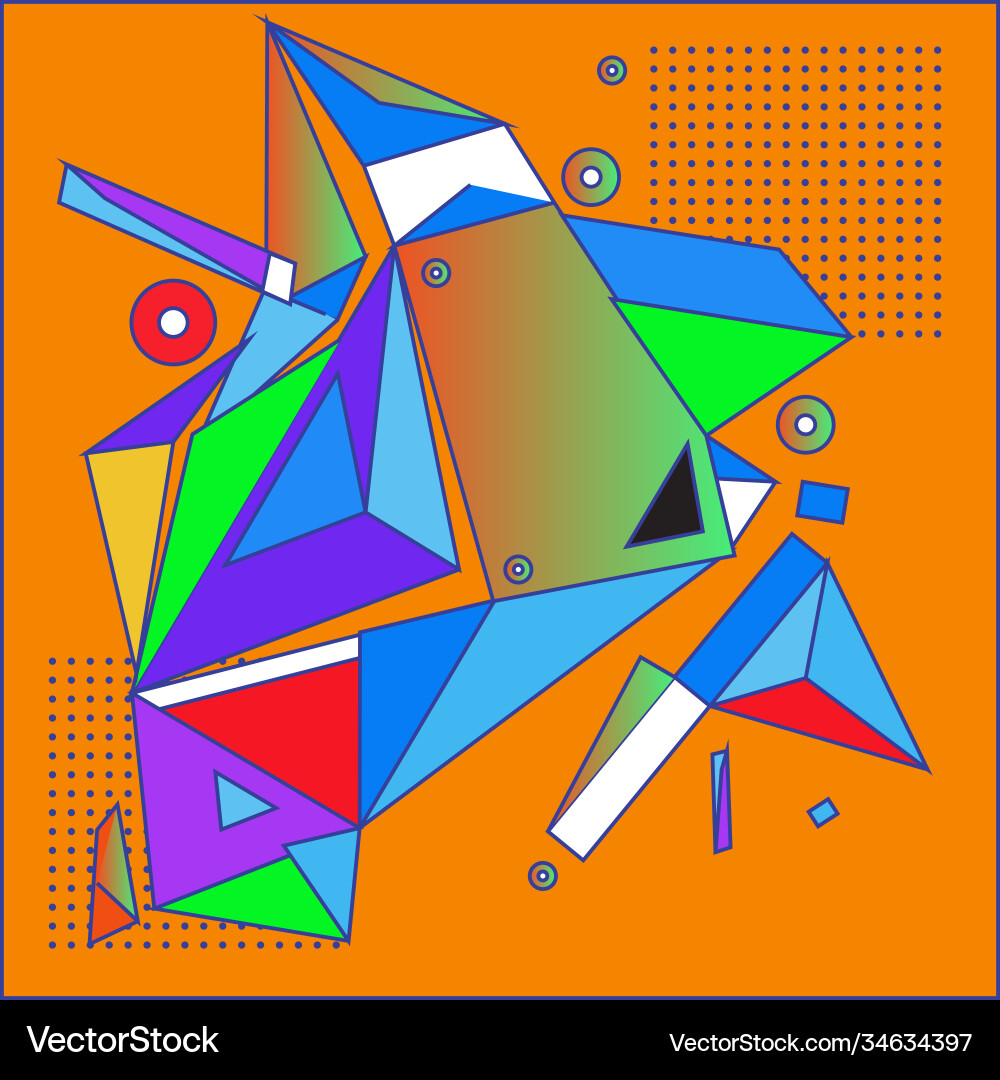 Abstract modern triangles background pattern Abstract modern triangles background pattern vector image
