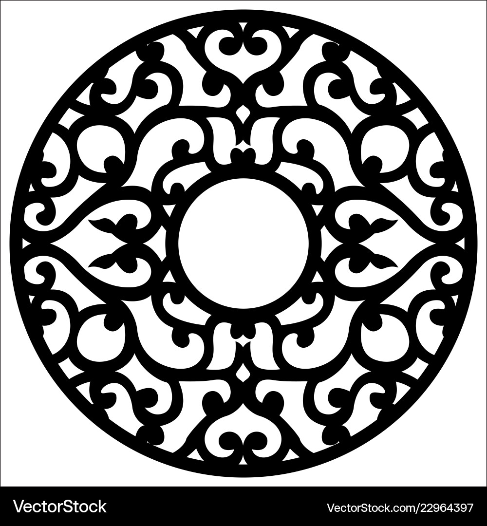 Circle ornament Circle ornament vector image