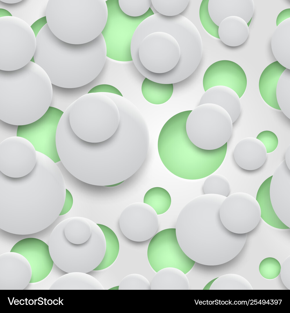 Seamless pattern holes and circles with shadows Seamless pattern holes and circles with shadows vector image