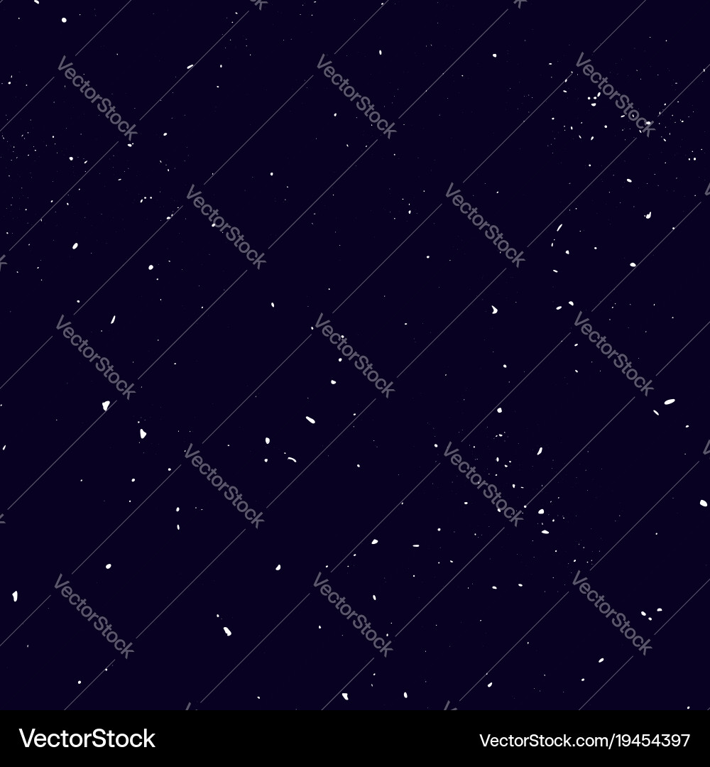 Starry seamless pattern splashed hand draw vector image