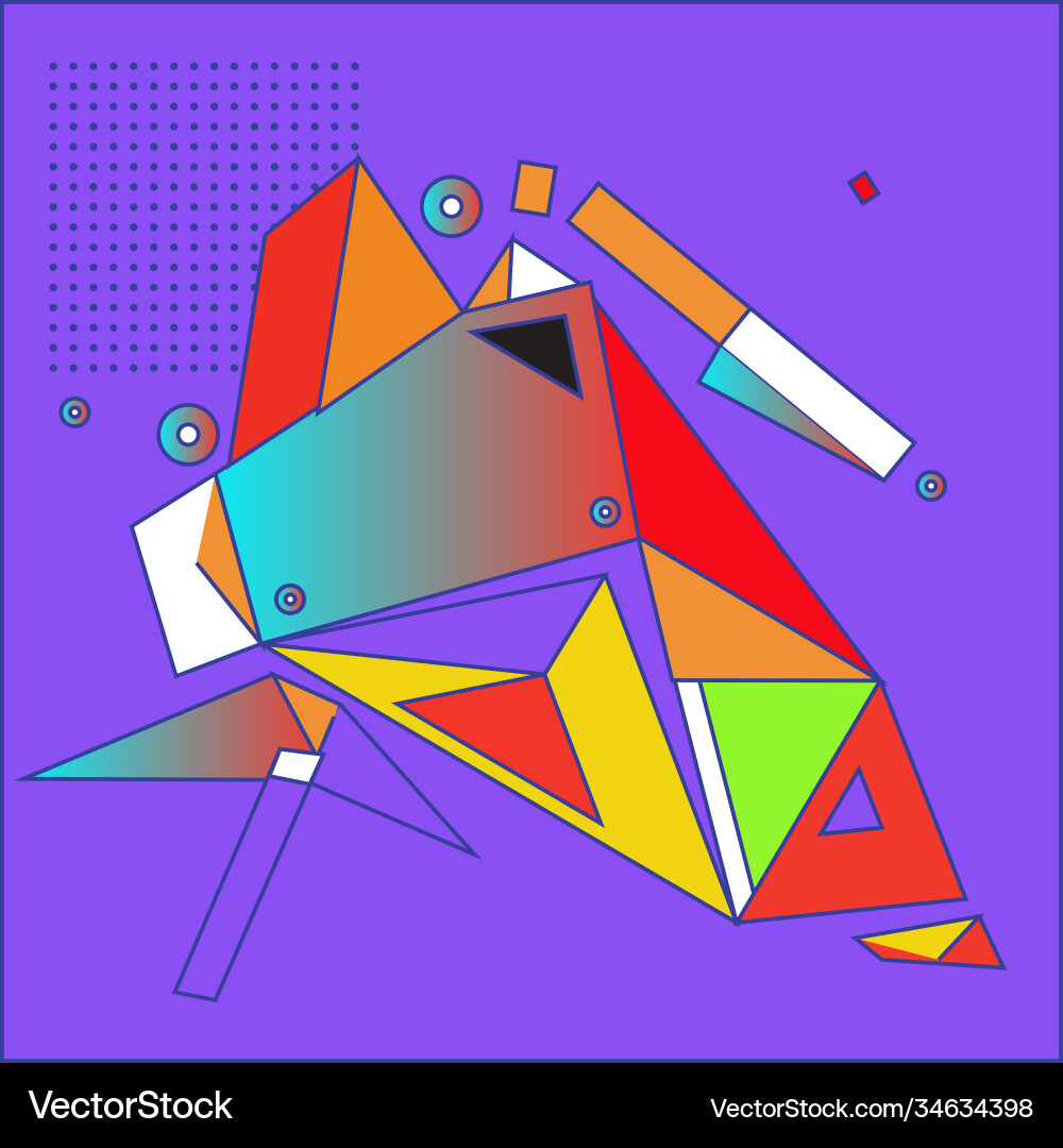 Abstract modern triangles background pattern Abstract modern triangles background pattern vector image