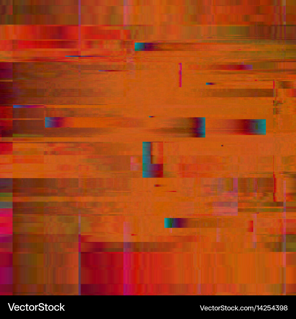 Glitch background digital image data Vector Image