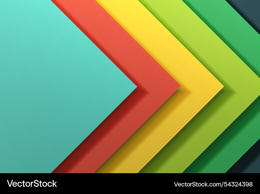 Modern abstract design with color layers Modern abstract design with color layers vector image