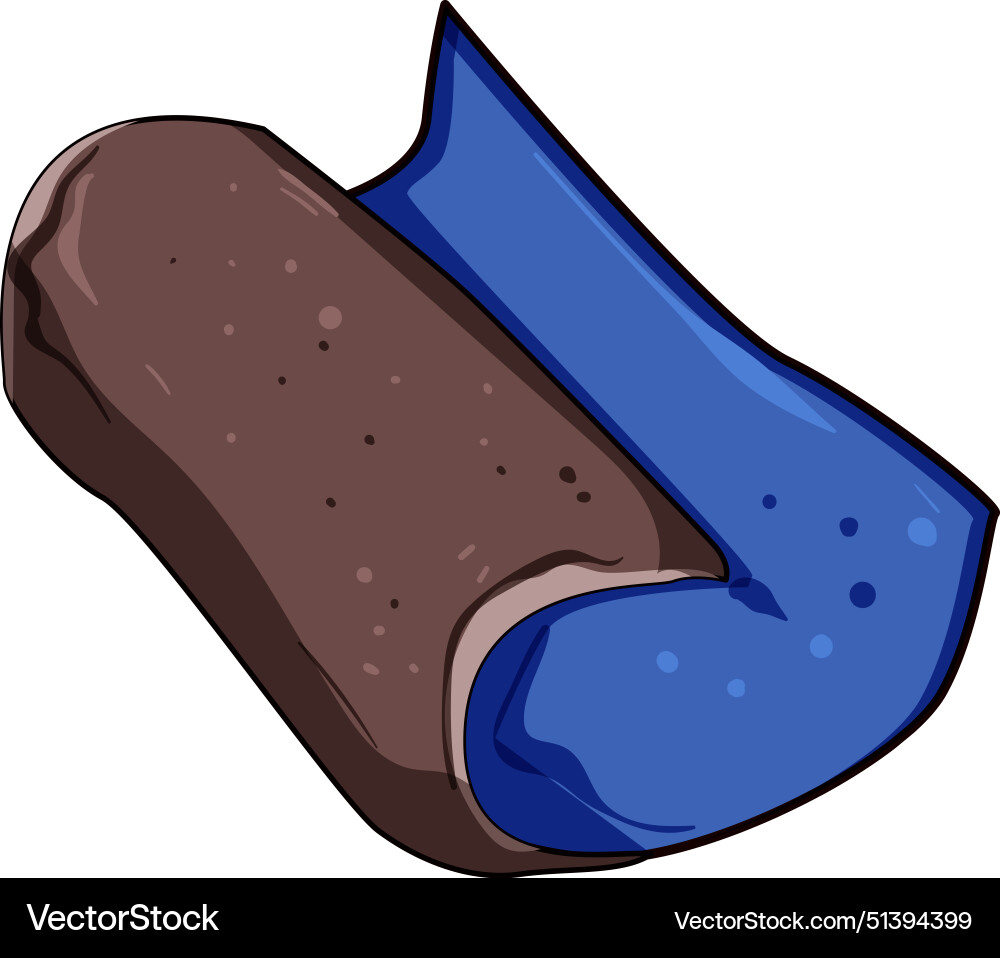 Sand sandpaper cartoon Royalty Free Vector Image