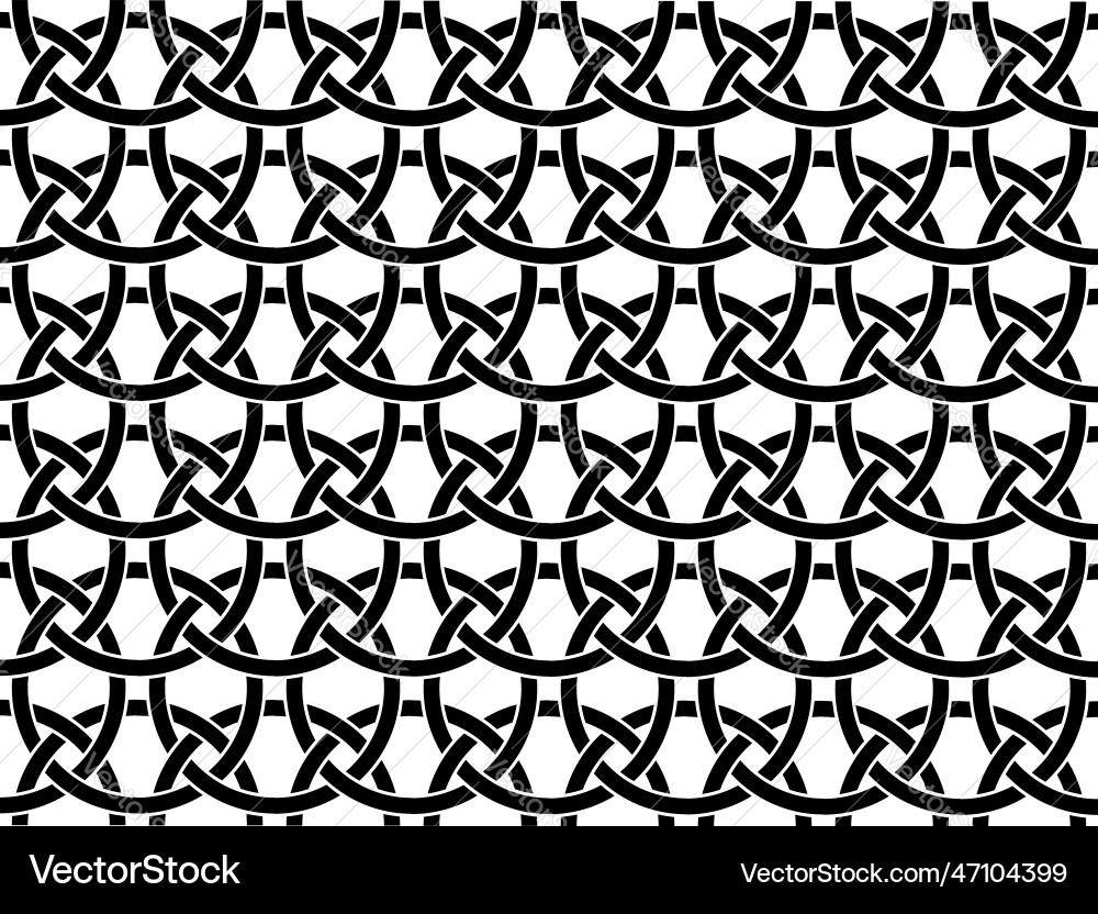 Seamless pattern with chains Vector Image