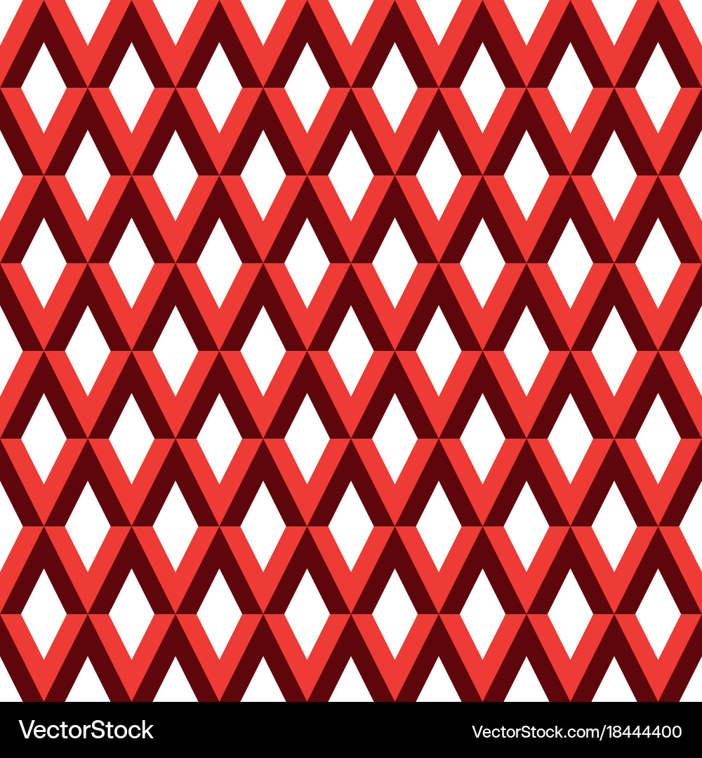 Abstract pattern with rhombus Vector Image
