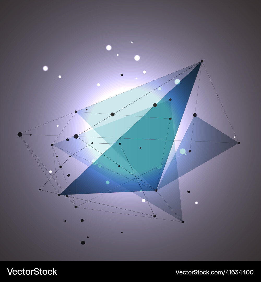 Background concept with connecting dots and lines Background concept with connecting dots and lines vector image