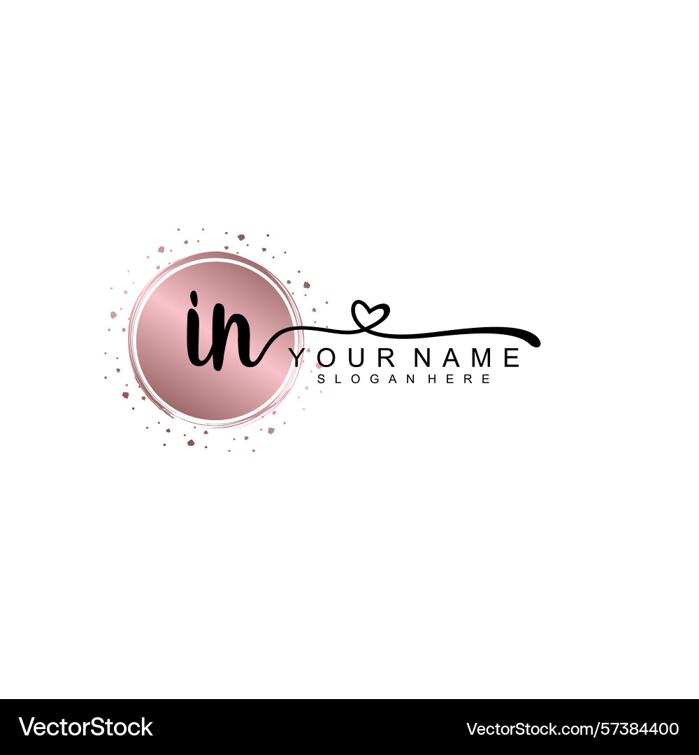 Elegant in initial logo collection with modern Elegant in initial logo collection with modern Vector Image