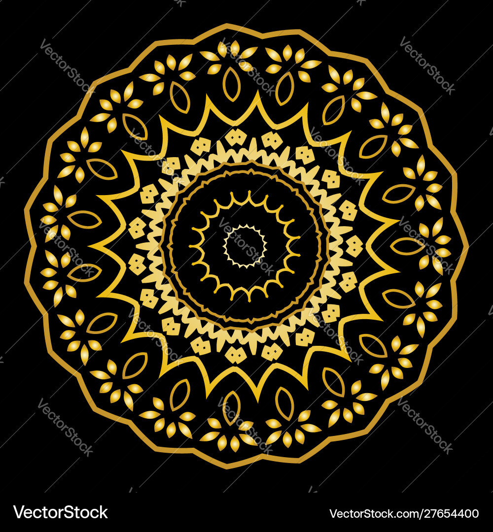 Mandala design elements collection image Vector Image