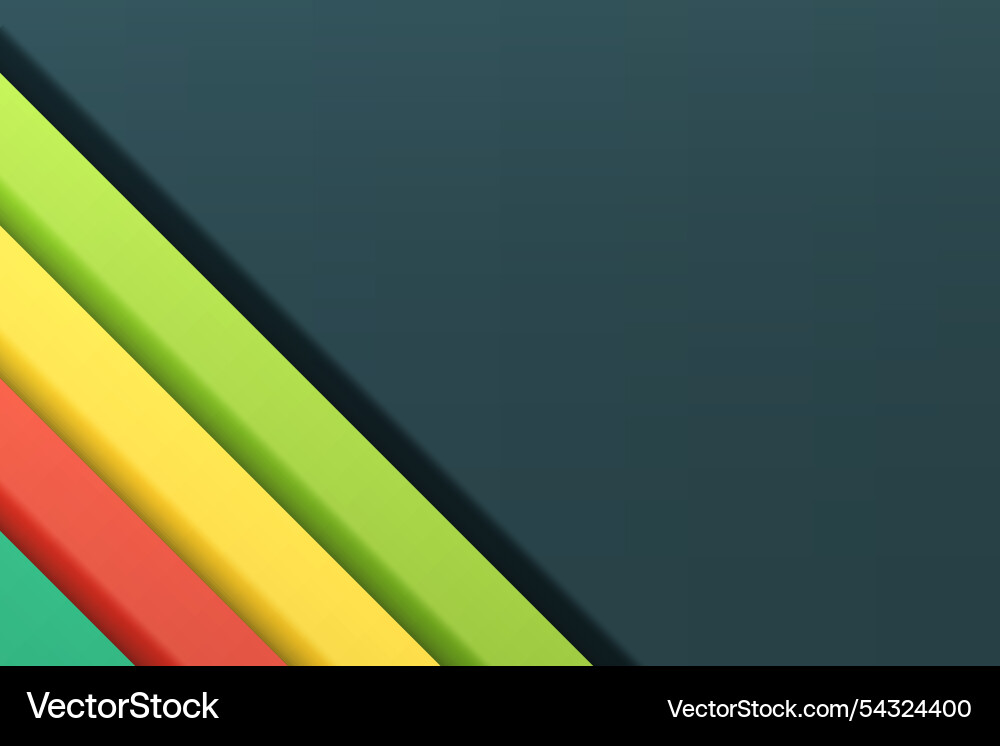Modern abstract design with color layers Modern abstract design with color layers vector image