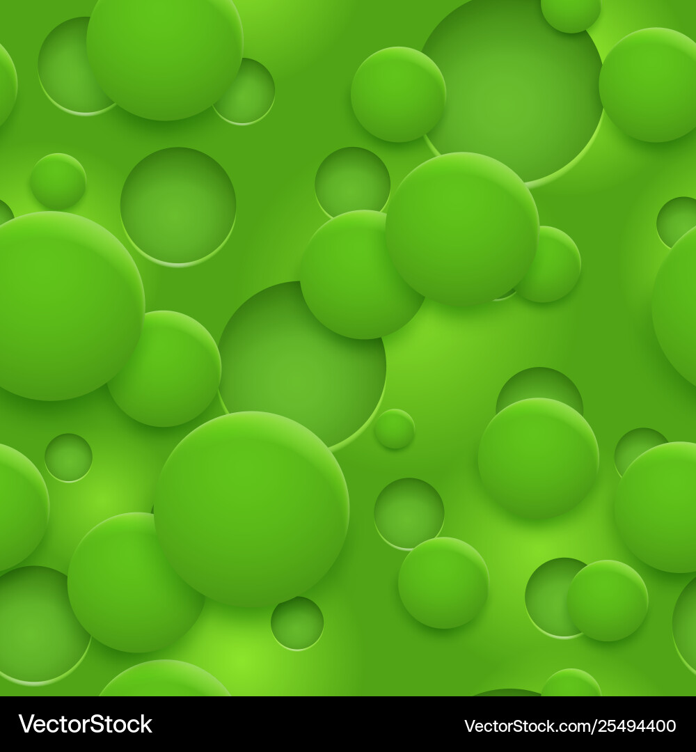 Seamless pattern holes and circles with shadows Vector Image