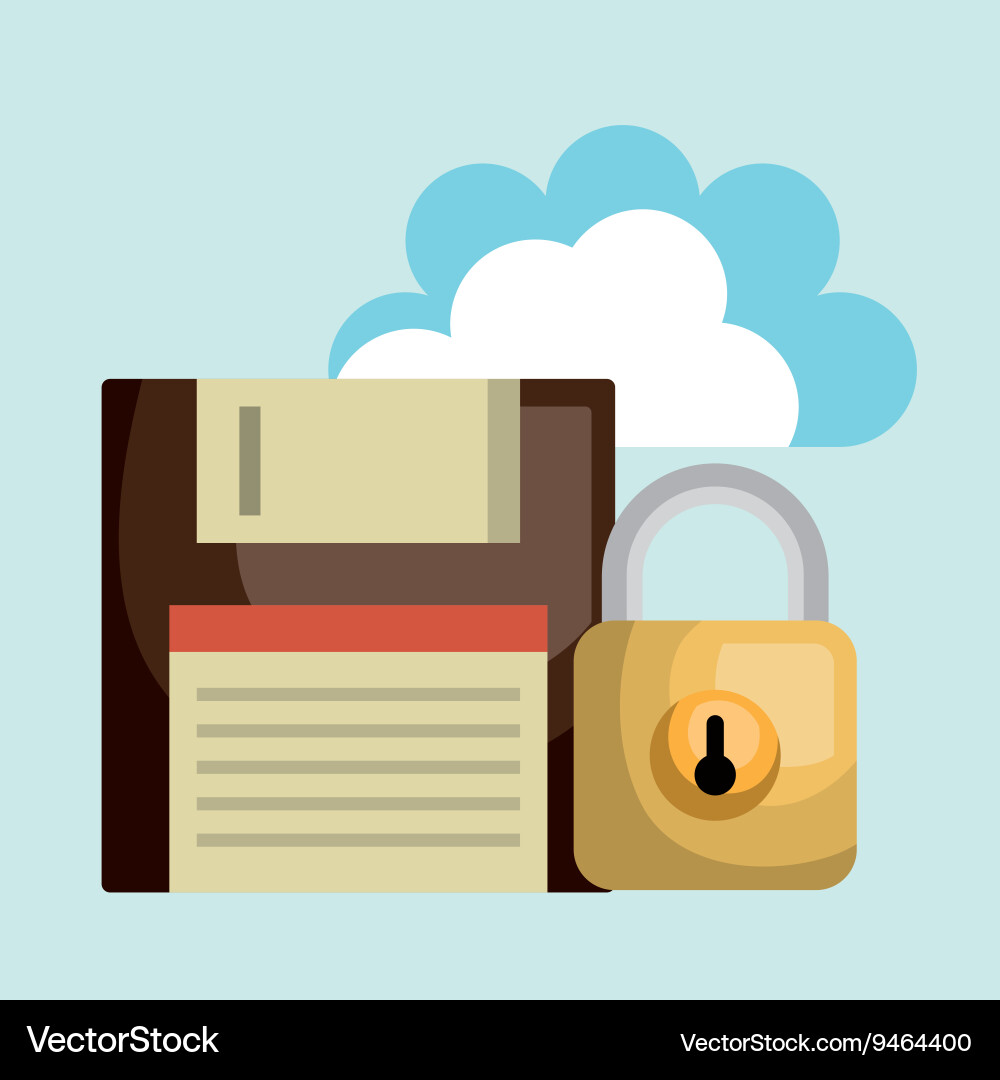 Security system design vector image