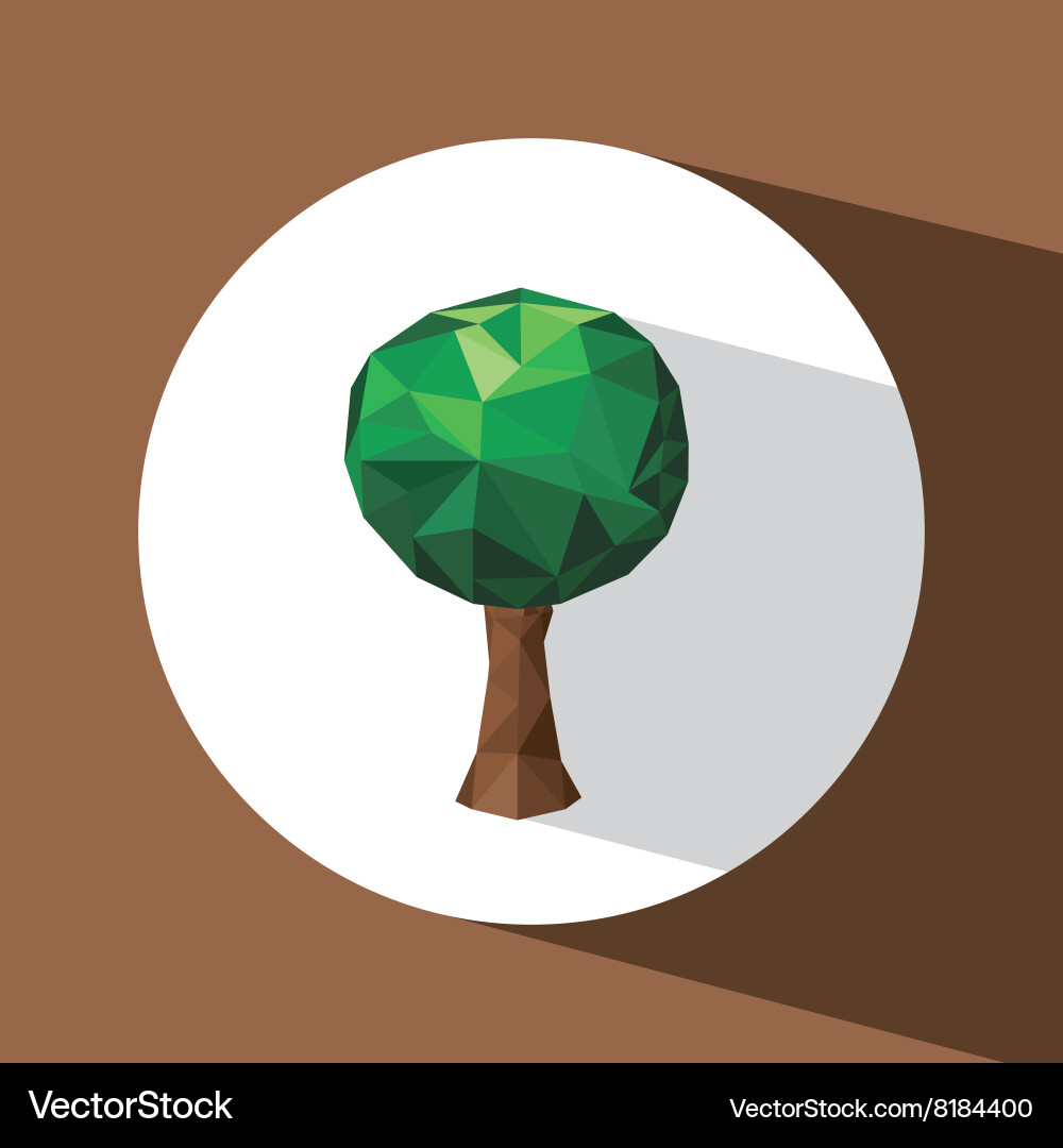 Tree icon design vector image