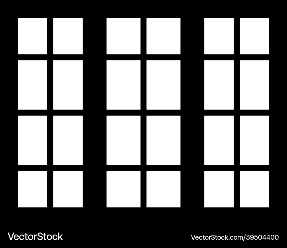 Window shutter Vector Image