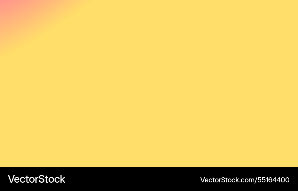 Yellow and red smooth gradient background Vector Image