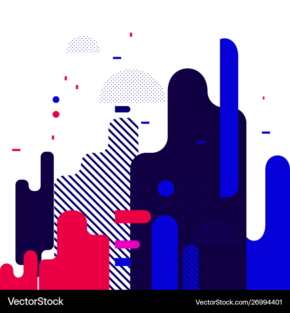 Abstract flat dynamic background design movement Abstract flat dynamic background design movement vector image