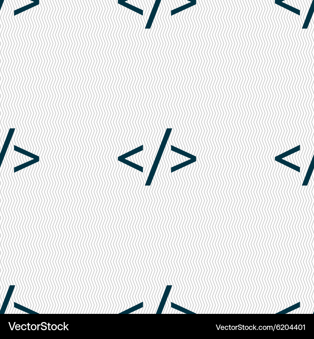 Code sign icon programming language symbol vector image