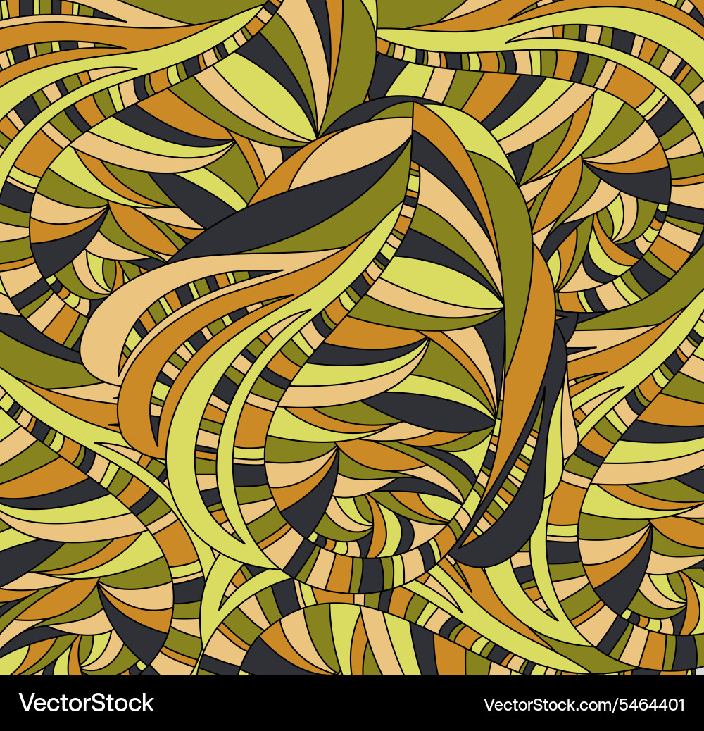 Retro background with abstraction vector image