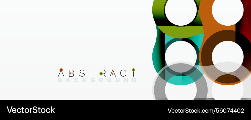 Abstract geometric pattern with interlocking Abstract geometric pattern with interlocking vector image
