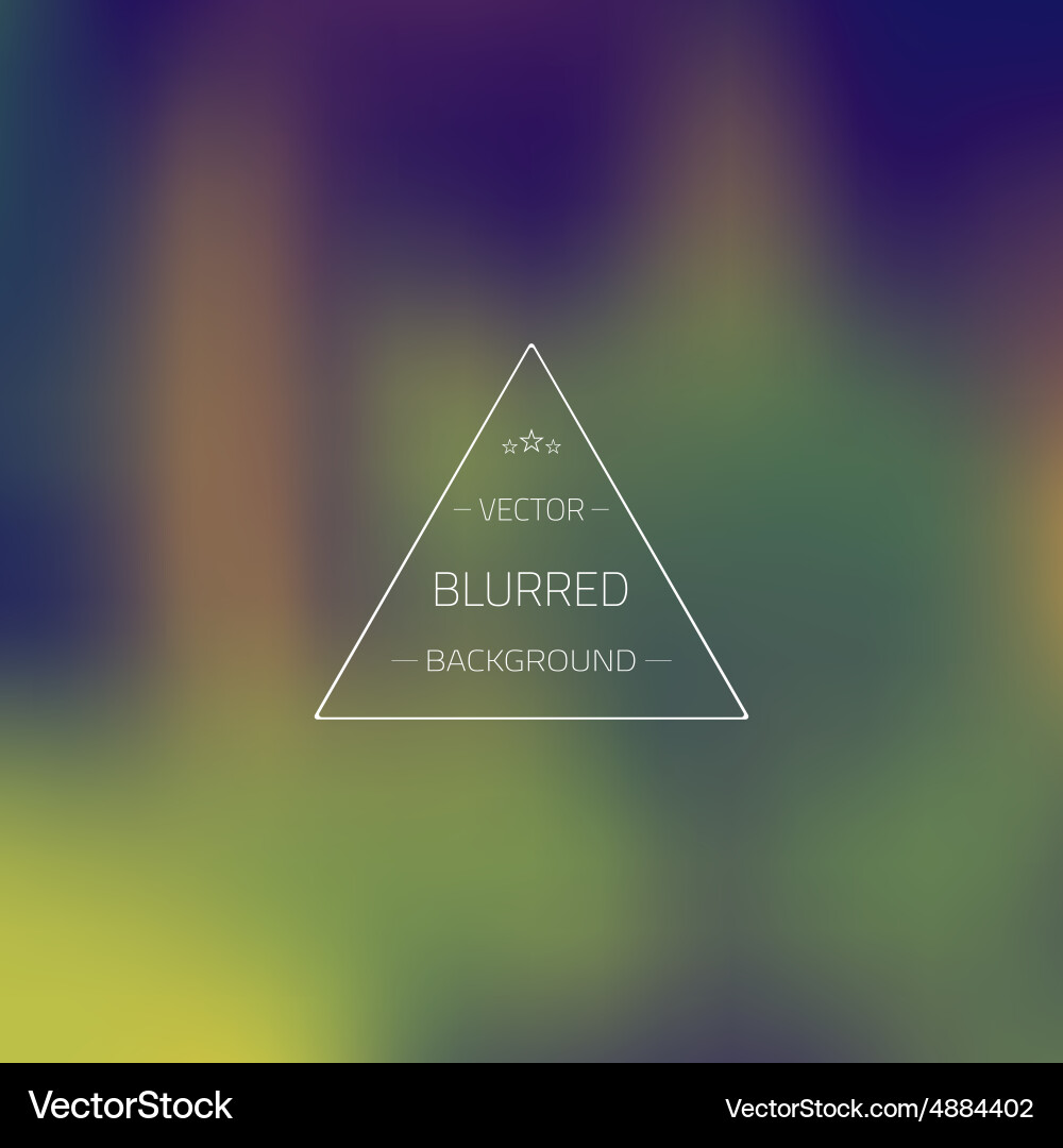 Abstract gradient mesh blurred background vector image