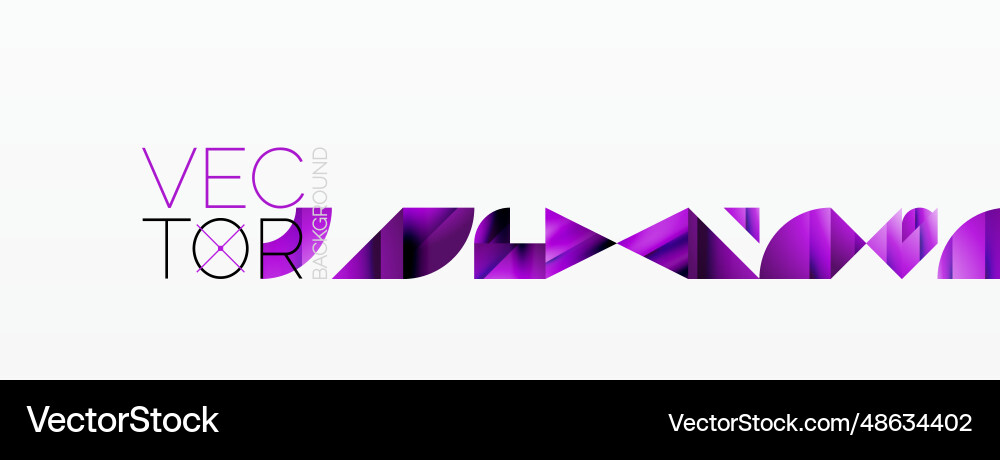 Assorted geometric shapes unite in a minimalistic Assorted geometric shapes unite in a minimalistic Vector Image