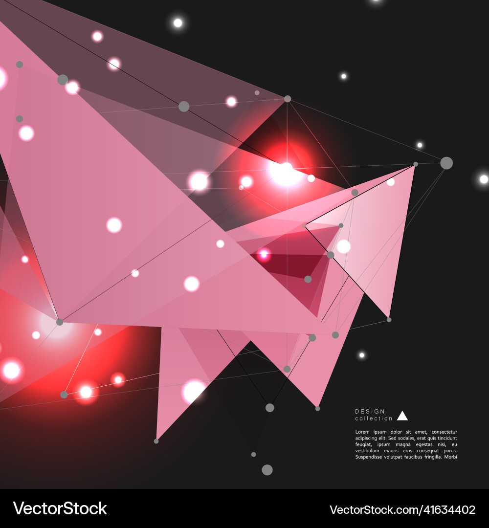 Background concept with connecting dots and lines Background concept with connecting dots and lines vector image