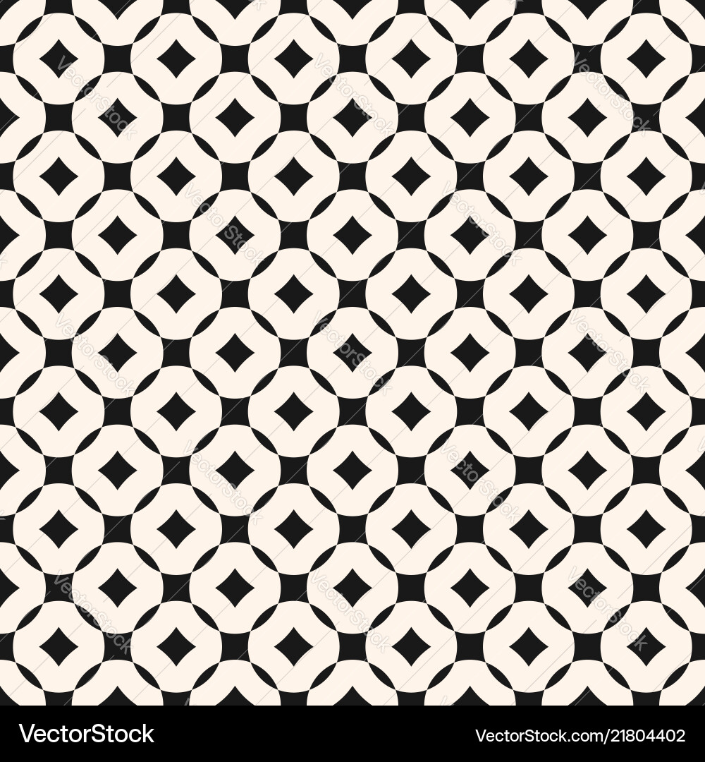 Geometric seamless pattern with grid lattice vector image