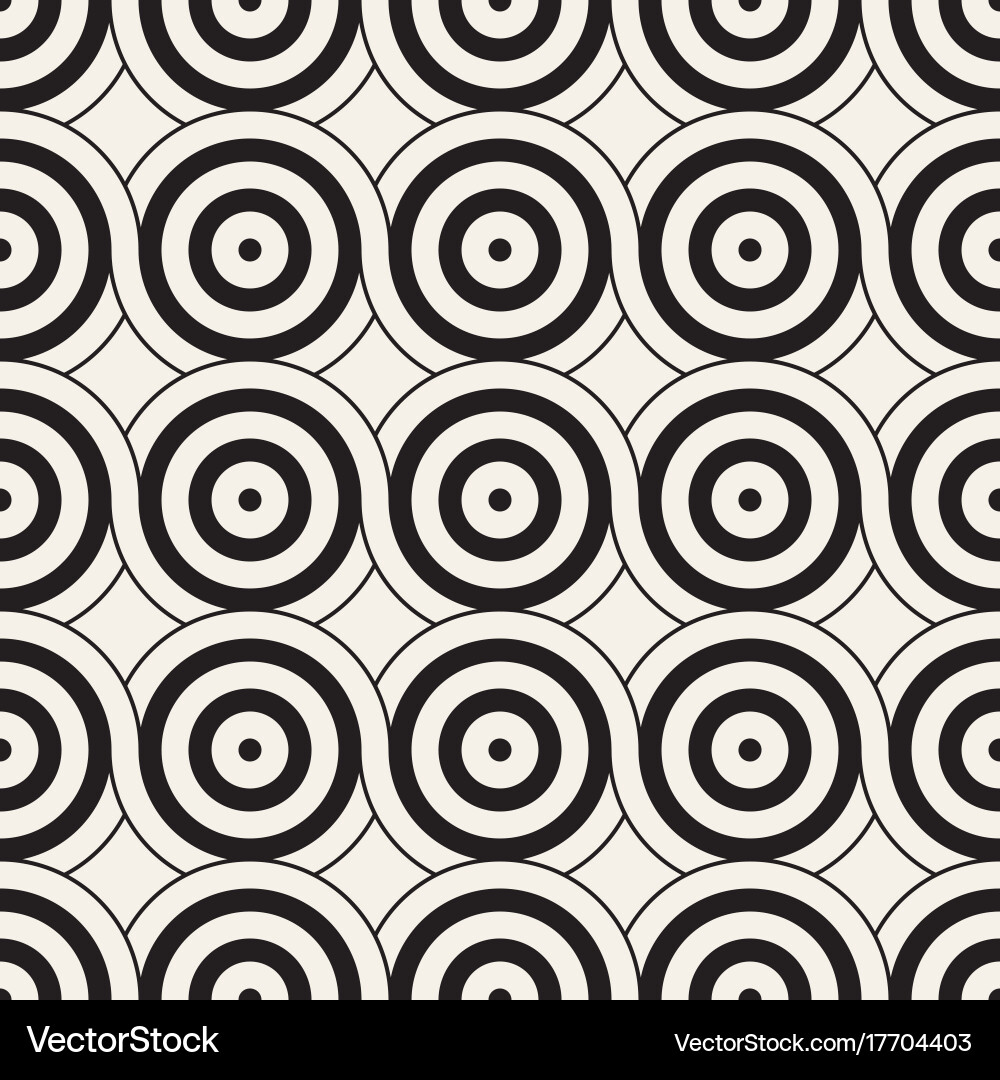 Geometric Circle Pattern vector image