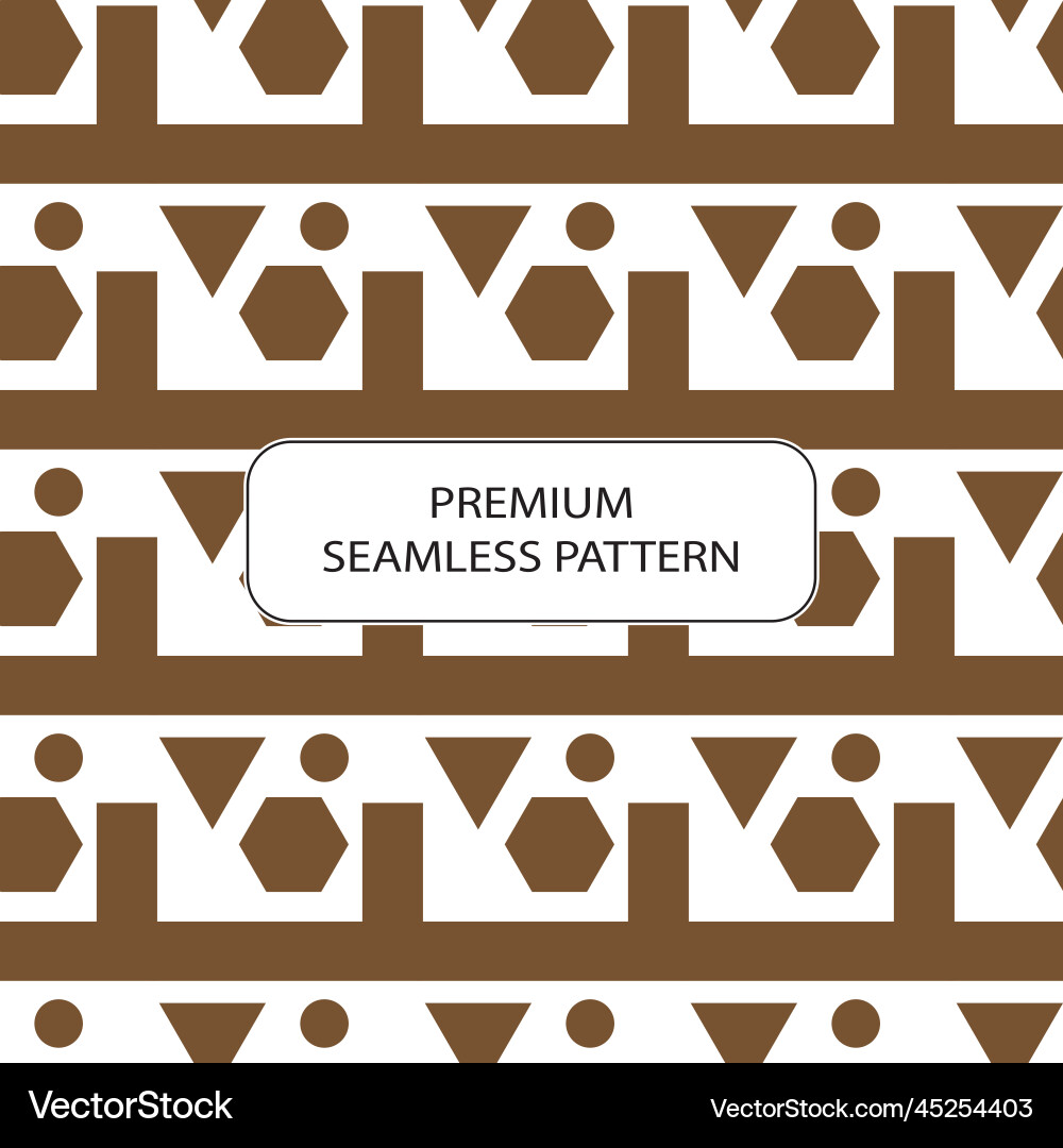 Shape regular seamless pattern abstract premium Shape regular seamless pattern abstract premium Vector Image