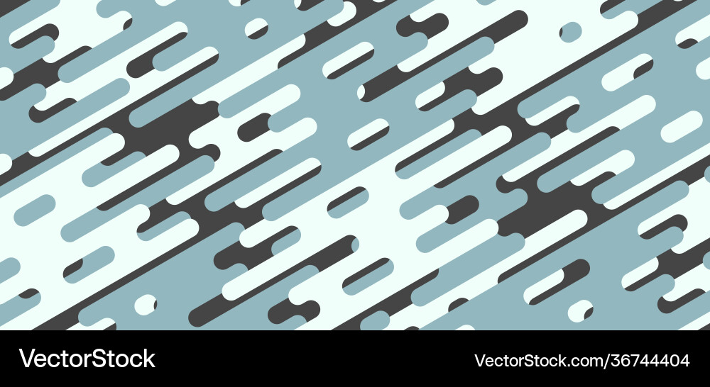 Abstract geometric style round line pattern Vector Image