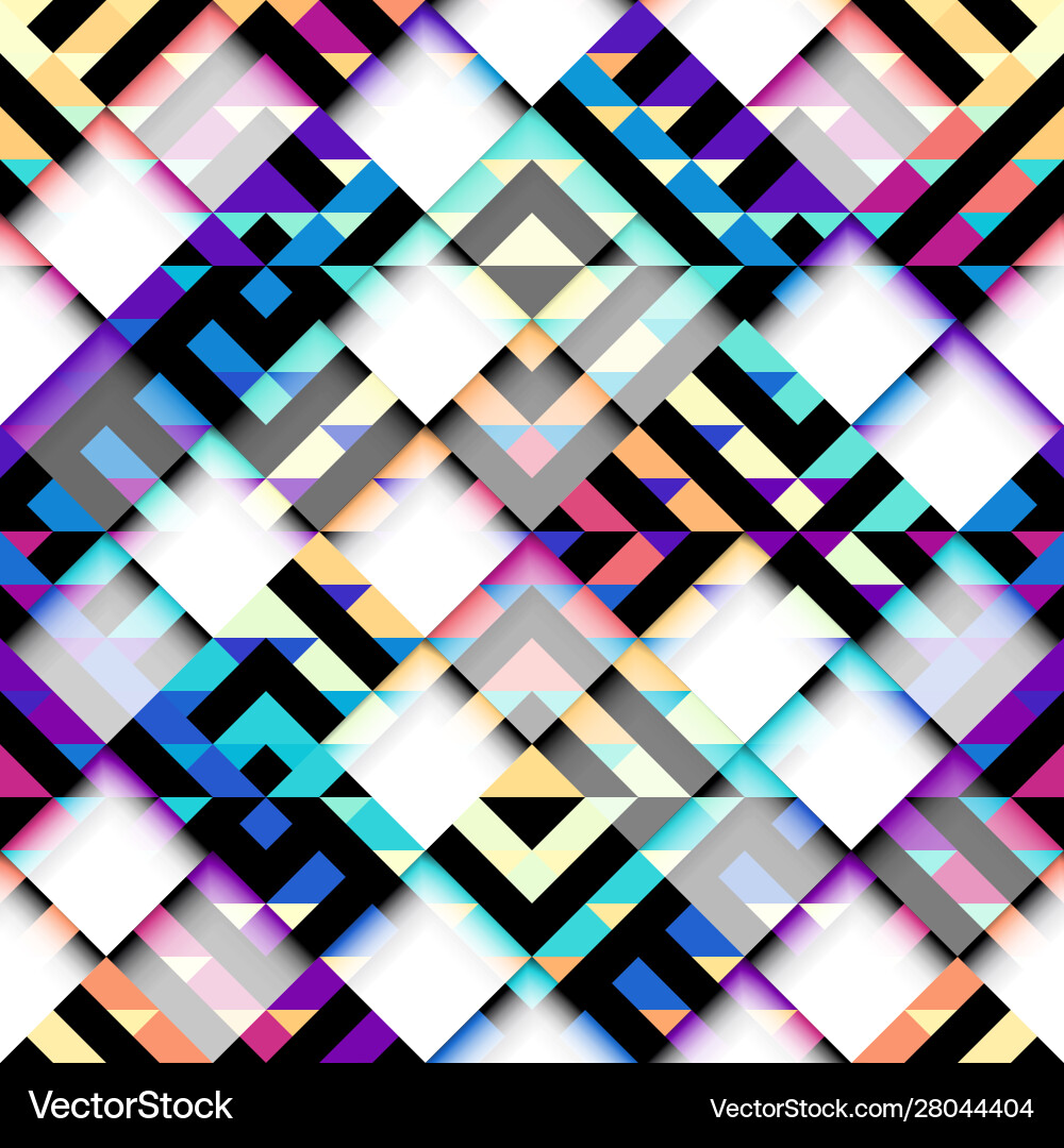 Geometric Low Poly Abstract Pattern vector image
