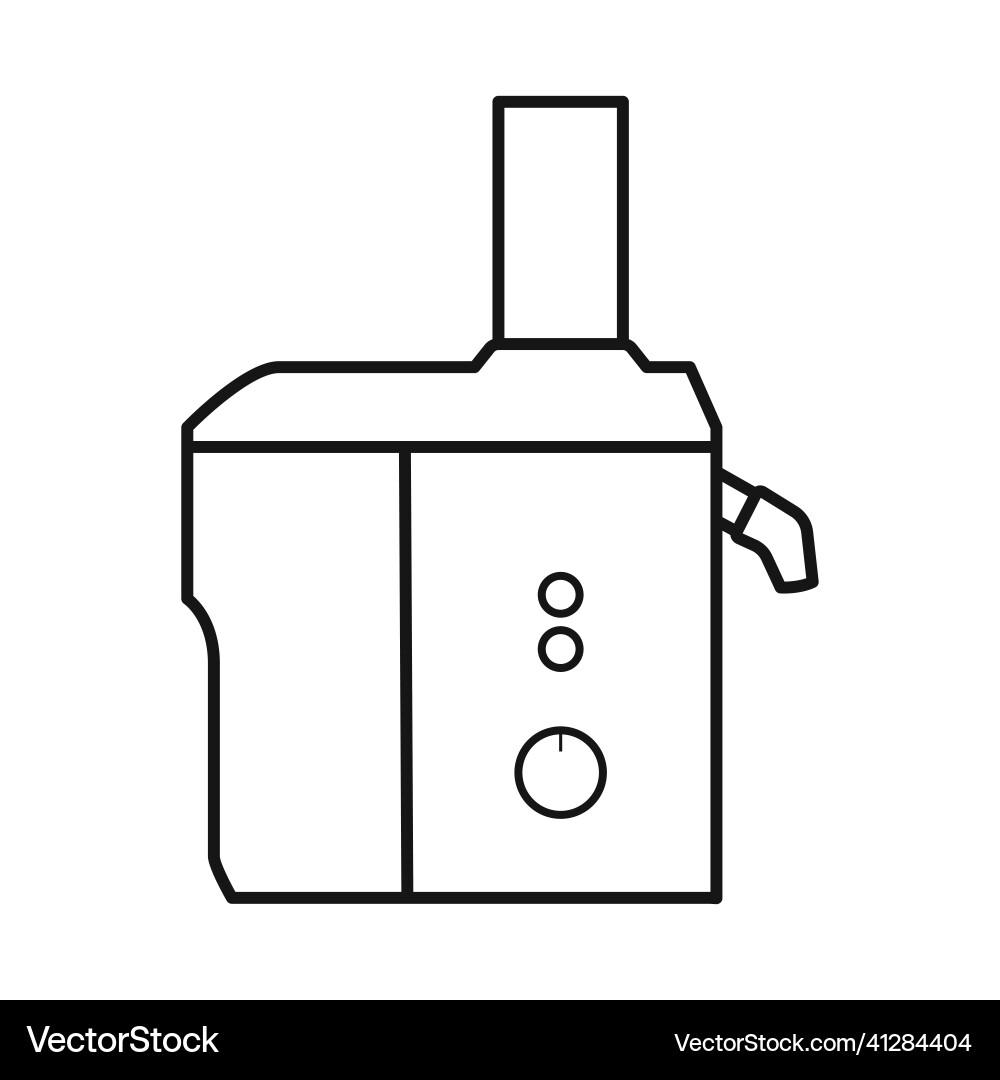 Isolated object of juicer and machine symbol web Vector Image