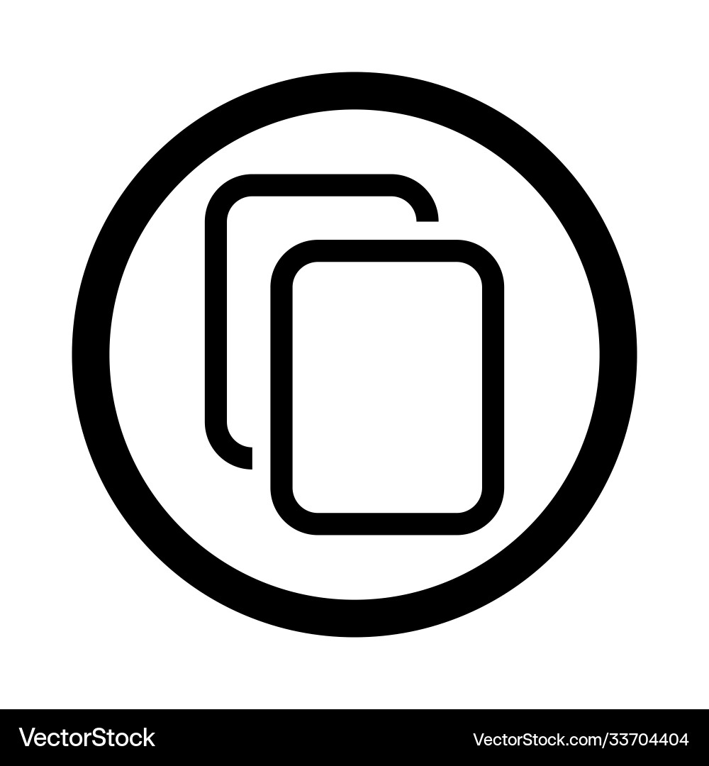 Kopieren Sie das Dateisymbol doppeltes Dokumentsymbol Kopieren Sie das Dateisymbol doppeltes Dokumentsymbol vektorbild