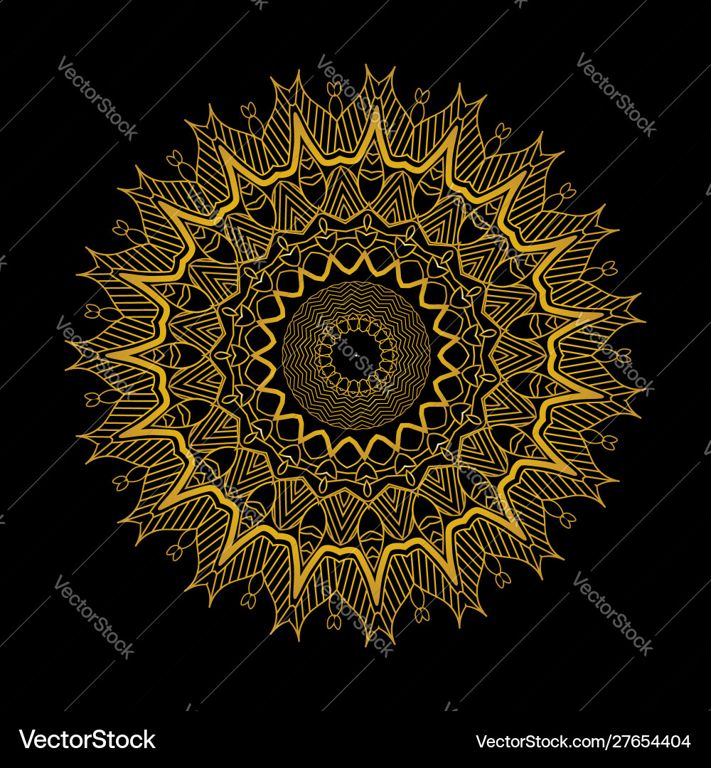 Mandala design elements collection image Vector Image